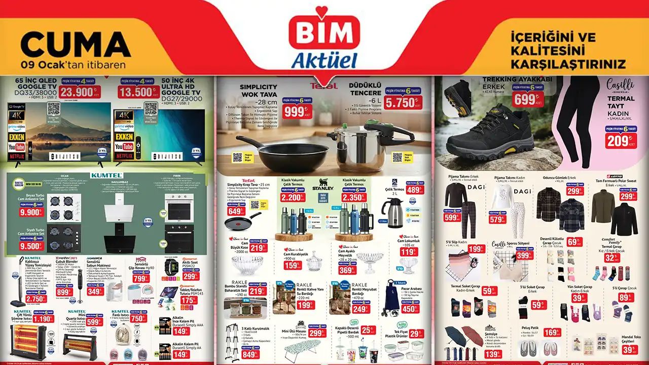 BİM’e Stanley termos geliyor: 9 Ocak 2026 aktüel kataloğunda dev fırsatlar